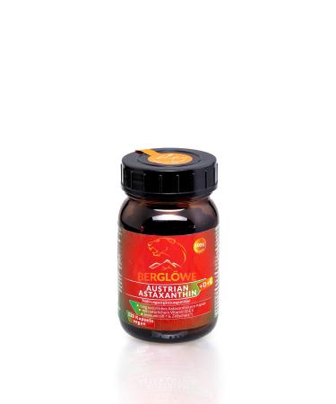 Bergl we AUSTRIAN ASTAXANTHIN | 8mg | 4 month supply | 120 capsules with natural vitamin D3 & E