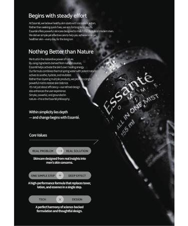 ESSANT Hot Spring All-in-One Facial Mist 3-in-1 Toner Lotion & Essence Deep Hydration & Soothing Non-Sticky Ultra-Fine Spray 5.24 fl oz - Buy Online on GoSupps.com