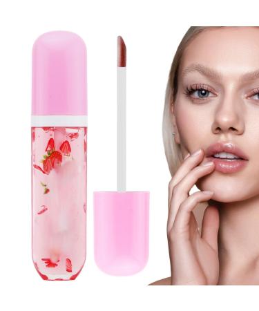 Fruit Oil, Transparent Moisturizing Lip Care Product | Natural Lip Makeup for Wedding, Banquet, Party, Environmentally Friendly Portable Lip Care Product