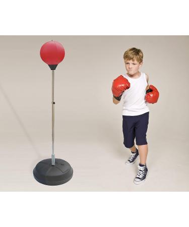 Rakon Punching Bag Set for Adults and Kids - Height Adjustable Stand with Boxing Gloves included - Buy Online on GoSupps.com