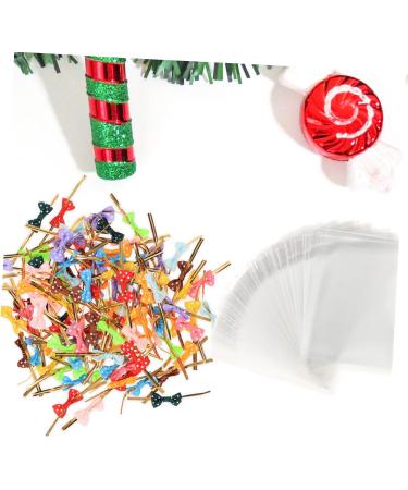 Alipis 1 Set Lollipop Packaging Storage Bags Transparent Bags Party Chocolate Pouches Manual Container Assorted Color2 17X13CM - Buy Online on GoSupps.com