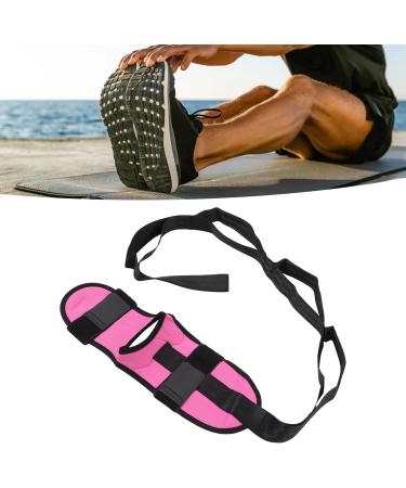 Jeanoko Leg Expansion Belt - Muscle Relaxation & Flexibility Rehabilitation - Elastic Foot Expansion Belt (Rose Red) for Daily Needs - Buy Online on GoSupps.com