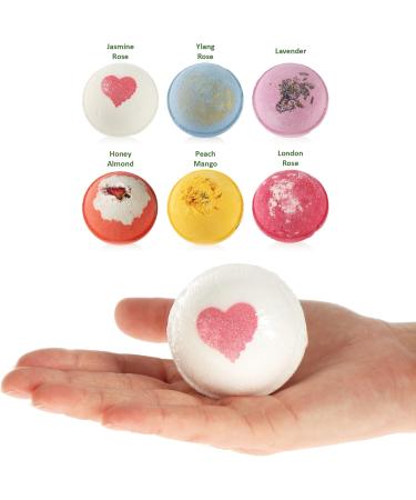 Robin Goods 6-Part Bathing Ball Set | Aromatherapy Gift Set for Mother's Day Valentine's Day & Birthdays - Luxurious Bath Bombs - Buy Online on GoSupps.com