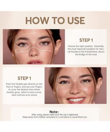 Natural Freckle Pen Set - Waterproof, Long Lasting, Quick Dry - Achieve Sun-kissed Makeup Look - Buy Online on GoSupps.com