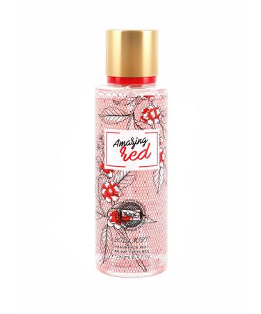Hybrid & Company Women Amazing Red Body Fragrance Mist Brume Parfumee 250Ml Amazing Red 8.4 Fl Oz (Pack of 1)