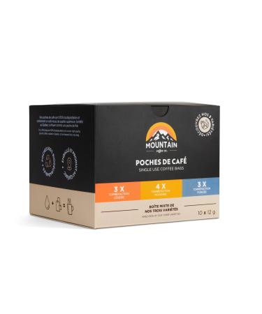 Mountain Coffee Co | Mixed pack of 10 Single Serve Steepable Coffee bags