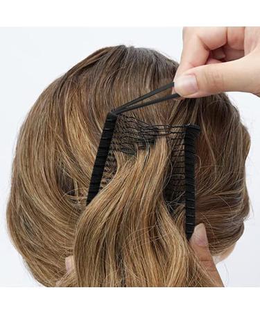 2 PCS Banana Hair Clips Large Size Stretch Banana Clip 30 Teeth Vintage Clincher Combs Non Slip Banana Clip Black Banana Hair Grips Elastic Banana Hairpin for Women Natural Thick Hair Curly Hair - Buy Online on GoSupps.com