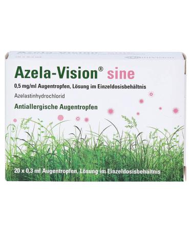 AZELA-Vision sine 0.5 mg/ml eye drops single dose. 20x0.3 ml