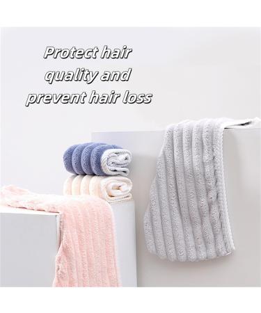 MYNOCK Coral Velvet Hair Dryer Cap | Fast Absorption Blue Hair Towel Wrap for Women - Buy Online on GoSupps.com