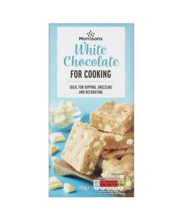 Morrisons White Chocolate for Cooking 150g