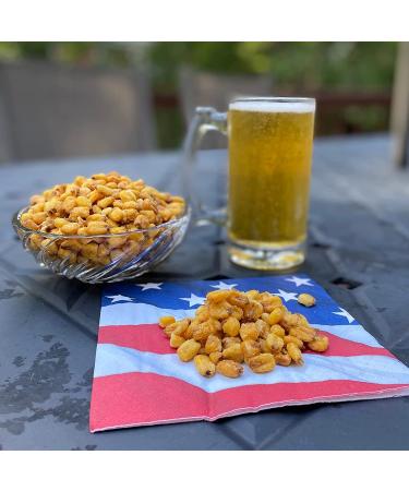 Runnin Wild Foods Sour Cream & Onion Korn Nutz | Toasted & Crunchy Corn | Made in USA | 1lb (2 x 8oz Bags) | Pack of 2 - Buy Online on GoSupps.com