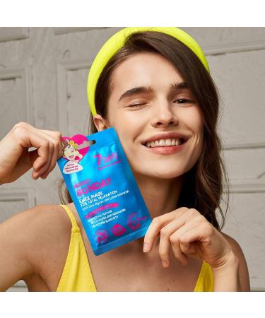 SOFIS SRL Face Sheet Mask 1 Piece Daily Skin Care Agave Lotus Extract Hydration Facial Moisturizer Tissue Mask For All Skin Types Good Price 28g Sunday 7DAYS 1 PCS SUNDAY - Buy Online on GoSupps.com