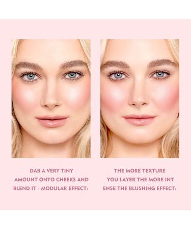 Limitoll Colorchanging Blush Oil Moisturizing Color Changing Blusher for Cheek Moisturizing Blush Rouge Soft Cream Liquid Blush Waterproof Magic Color Changing Blusher Cream for Cheek & Lip 02GLITTER BLUSH - Buy Online on GoSupps.com