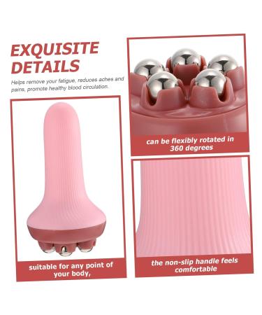 Buy Premium Pink Massage Roller - Effective Body & Face Massager | International Shipping - Buy Online on GoSupps.com
