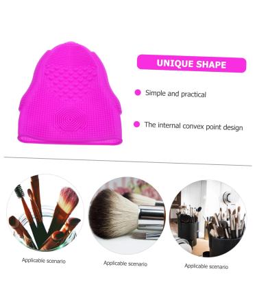 Buy MAGICLULU Makeup Brush Cleaning Pad - Silicone Facial Scrubber & Cleansing Mat - Soft Purple Makeup Cleaner for Oil & Dirt Removal - Buy Online on GoSupps.com