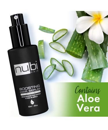 Nubi Damaged Hair Repair Serum - Marula & Aloe Hydrating Frizz Control - 2 Fl. Oz. for Women & Men - Buy Online on GoSupps.com