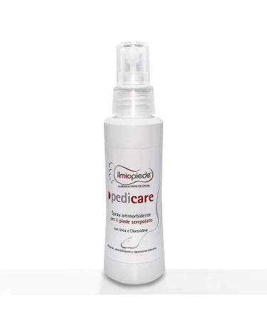 Pedicare.Moisturizing foot bath spray with urea plasticizing and nourishing especially for dry cracked feet and heels.80ml