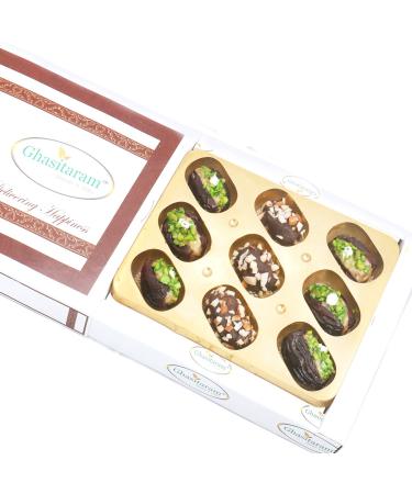 Ghasitaram Gifts Diwali Gifts Sweets- Assorted Dates in White Box
