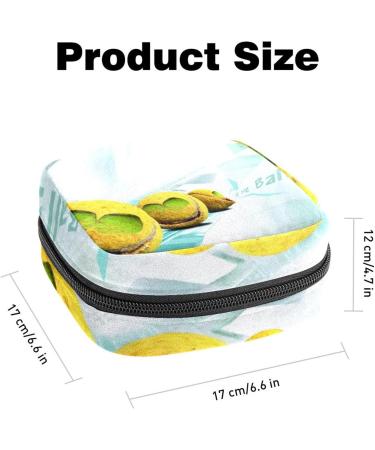 Buy Tennis Balls Women's Bandages Storage Bags & Menstrual Cup Pockets - Perfect for Teens & Women | Shop Internationally - Buy Online on GoSupps.com