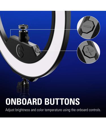 Elgato Ring Light - 2500 Lumens Premium Light for Streaming, TikTok, Instagram, Home Office - App-Adjustable Temperature and Brightness - Desk Clamp and Ball Mount - Mac, PC, iOS, Android - Buy Online on GoSupps.com
