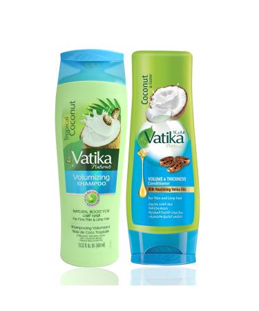 Dabur Vatika Naturals Shampoo and Conditioner Set (Coconut)