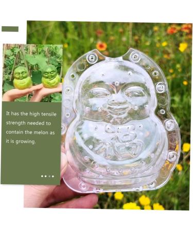 SEWOART Peach Mold 2pcs Vegetable Shaping Mold Multifunction Grow Melons Watermelon Mold - Buy Online on GoSupps.com
