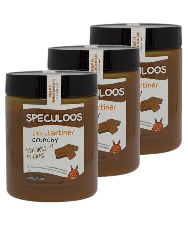 Lot 3x P te tartiner sp culoos crunchy - Pot 570g Lot de 3