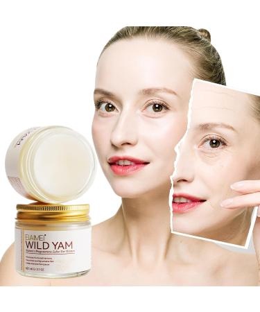 Wild Yam Root Cream Wild Yam Cream Organic For Hormone Balance Wild Yam Root Cream Skin Moisturizer Relief for Dry Skin 60 ML - Buy Online on GoSupps.com