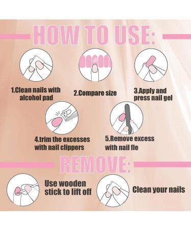 Gel Nail Stickers - 20 Stickers Gel Nails Strips - Soft Self-Adhesive Gel Nail Stickers - Salon-Quality Glitter Gel Nail Strips - Nail Wraps No Need UV/LED Lamp Lasting for 15 Days (45 Purple) - Buy Online on GoSupps.com