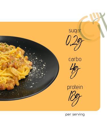  SOKETO Spaghetti Cheto Zero Carbohydrates 500 GR for Keto or Low Carb-Sol Diet 4 Carbs and 0.2 g Sugars Per Serving - Buy Online on GoSupps.com