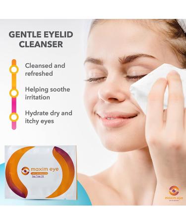 Bausch Lomb Hypertonic Eye Ointment 3.5g + Tea Tree Oil Eyelid Wipe Bundle - Buy Online on GoSupps.com