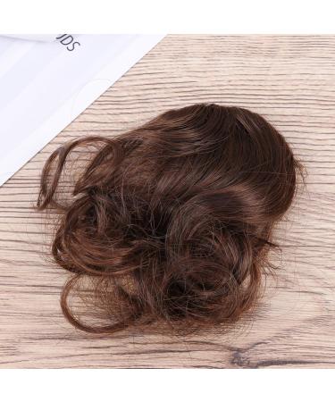 1pc Fake Fringe Bang Front Hair Fringe Bangs Clip in Hair Extensions Clip on Fringe Bangs Hair Bangs Clip-in Hair Clip Hair Fringe Clip on Bangs Dark Brown Flat Africa Woman - Buy Online on GoSupps.com