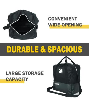 AUMTISC Ski-Boot-Bag Ski Bags Combo Padded for 1 Pair of Ski Boots Adjustable Length Up to 200cm(2227+2327) 28black Padded - Buy Online on GoSupps.com