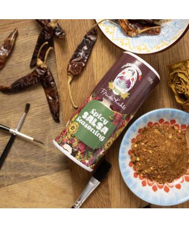 Frida Kahlo Inspired Mexican Spices Gift Set - 300g Avocado Smoky Chipotle & Salsa Spice for Gourmet Cooking - Buy Online on GoSupps.com