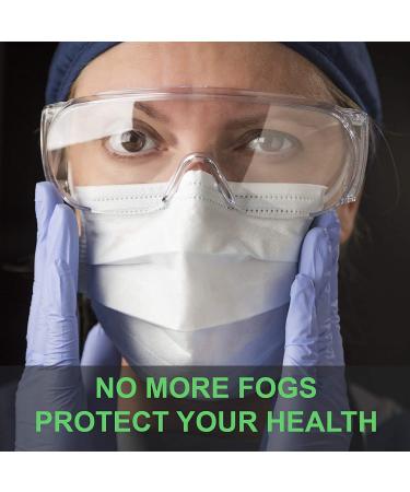 Nano Anti-Fog Wipes - Reusable Cleaning Cloth for Glasses, Goggles, Helmet, Camera Lens (3 Pack) - Buy Online on GoSupps.com