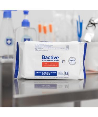 Buy Bactive Multi-Purpose Wipes 2pk - Eco-Friendly Cleaning Solution | International Shipping Available - Buy Online on GoSupps.com