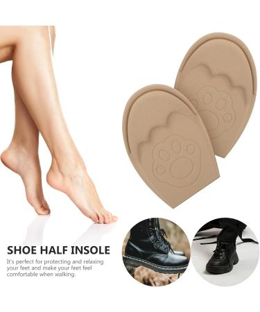 COHEALI Anti-Drop Heel Half Size Pad Soft Sponge Insole for Women's High Heels Kitten Heels & Dressy Pumps - Cushioned Comfort & Support - Buy Online on GoSupps.com
