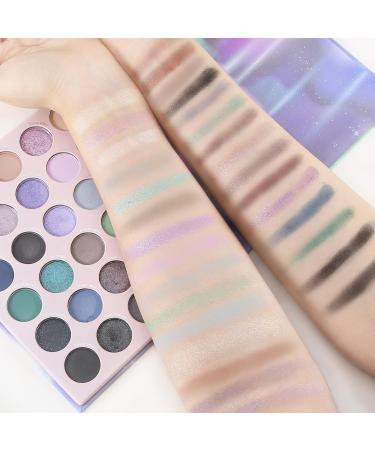 30 Pigmented Eyeshadow Palette Matte & Shimmer Waterproof Makeup for Long-Lasting Color #001 | Shop Internationally - Buy Online on GoSupps.com