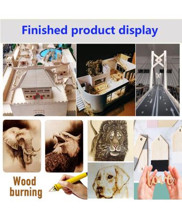25Pcs Unfinished Basswood Sheets for DIY Crafts - 1/16 Thin Plywood for Painting, Drawing, Laser Engraving, Wood Burning - 150x100x1.5mm - Buy Online on GoSupps.com