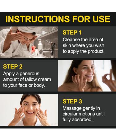 VIOFAIRY Beef Tallow for Skin Whipped Tallow Honey Balm for Face -Fed Beef Tallow & Raw Wild Honey - Organic Moisturizer for Soft Smooth Skin- Light Scent Moisturizing Natural Formula 4.2 Oz - Buy Online on GoSupps.com