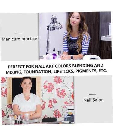 Buy Hemoton 4 Sets Palette Set - Makeup Mixing Tray & Nail Gel Kit | International Shipping Available - Buy Online on GoSupps.com