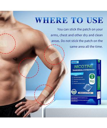 7mg Step 3 Nicotine Patch for Quitting Smoking | 24-Hour Nicotine Transdermal System | Stop Smoking Aid - 21 Patches - Buy Online on GoSupps.com