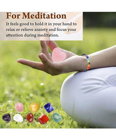 Women's Healing Crystals Set - Spiritual Gift with Tumbled Stones for Anxiety, Meditation, and Yoga - Set4 - Buy Online on GoSupps.com