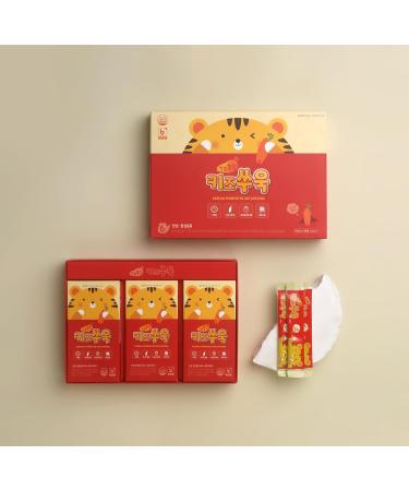 EllieLove Mom OSONDOSON Kids Red Ginseng Drink Korean Fermented Ginseng Supplement with Fruit Flavor for Children 30 Liquid Sticks (Regular) - Buy Online on GoSupps.com