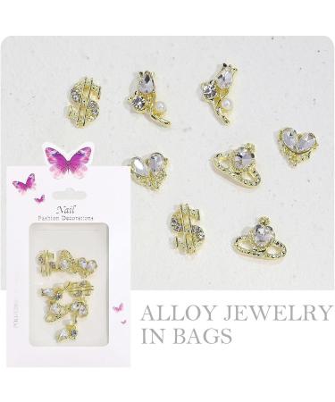 Nail Butterflies - Small Nail Gems - Crystals Large Rhinestones Bow for Nail Art Beauty Design Decoration Craft Jewelry DIY Dalian - Buy Online on GoSupps.com