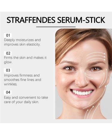 Flysmus Collagen Peptides Firming Serum Stick Flysmus Firming Serum Stick Collagen Neck Facial Care Stick Anti Aging Serum Stick to Improve Skin Elasticity (1pc) - Buy Online on GoSupps.com