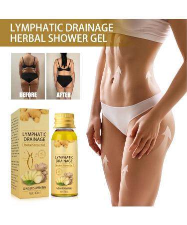Moisturizing Slimming Shower Gel Ginger Body Wash Body Firming Shower Gel Tighten Skin Promote Circulation Skin Care - Buy Online on GoSupps.com