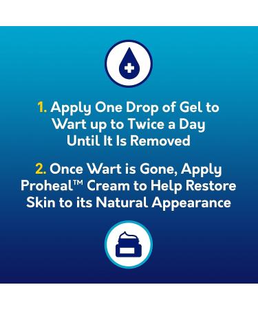 Compound W Total Care Wart Remover & Proheal Cream 0.25 oz + Maximum Strength Salicylic Acid Gel 0.25 oz - Buy Online on GoSupps.com