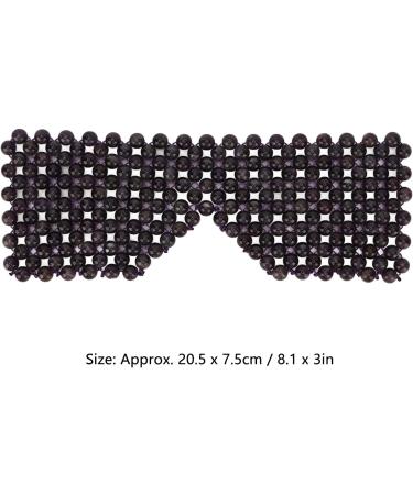 Eye Cover Portable Puffiness Fatigue Relief Jadestone Cooling Eye Patch Blindfold for Dark Circle (Tipo 1) - Buy Online on GoSupps.com