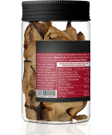 Champiland - Dried Strip Shiitake - Selected Cultivated Mushrooms - Exceptional Flavor - High Protein Mushrooms - 30g Jar - Buy Online on GoSupps.com